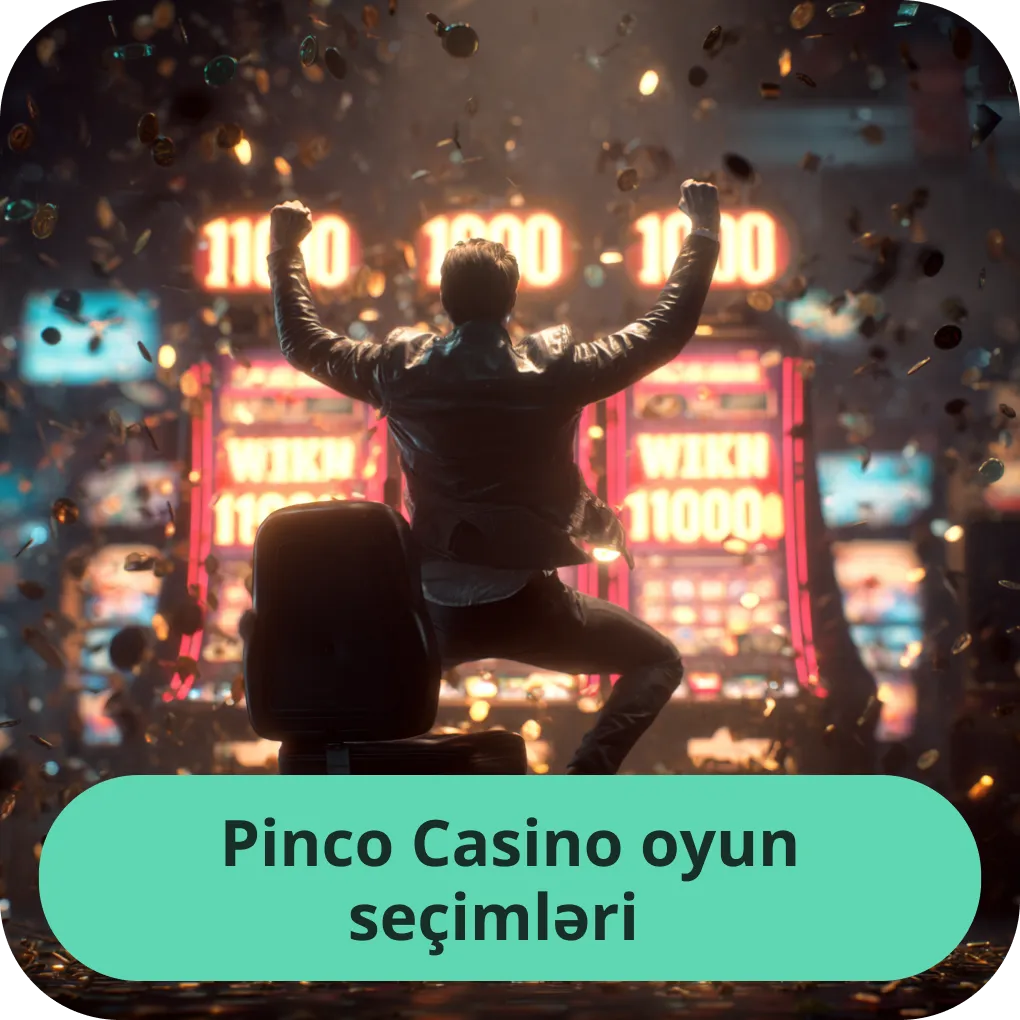 Pinco Casino oyun seçimləri